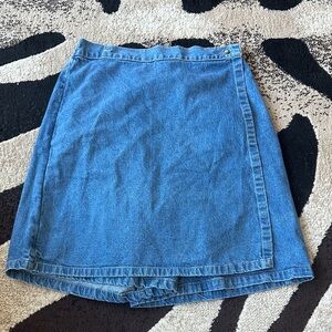 Denim Blue Women's Skort